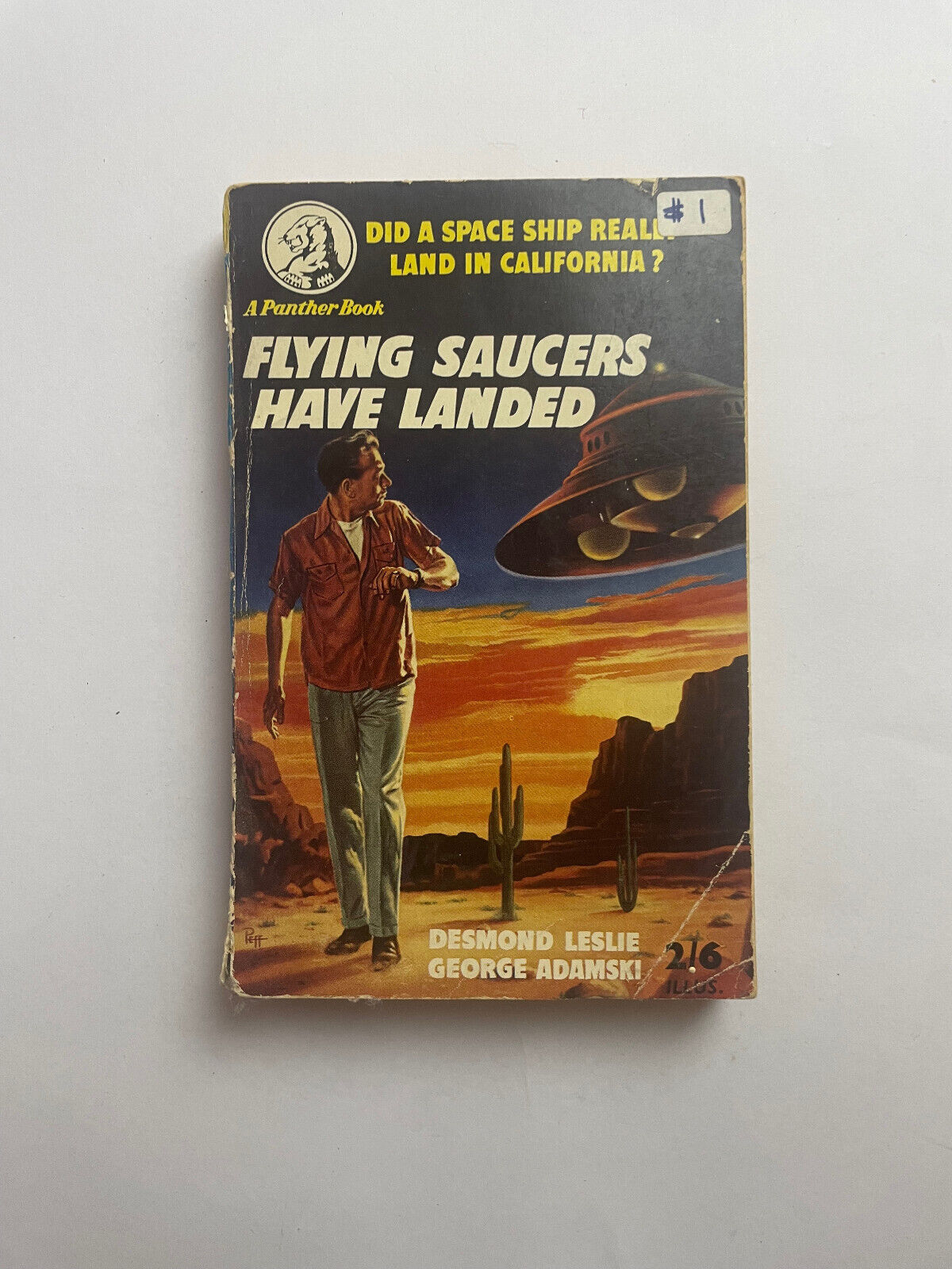 FLYING SAUCERS HAVE LANDED by Desmond Leslie George Adamski Panther