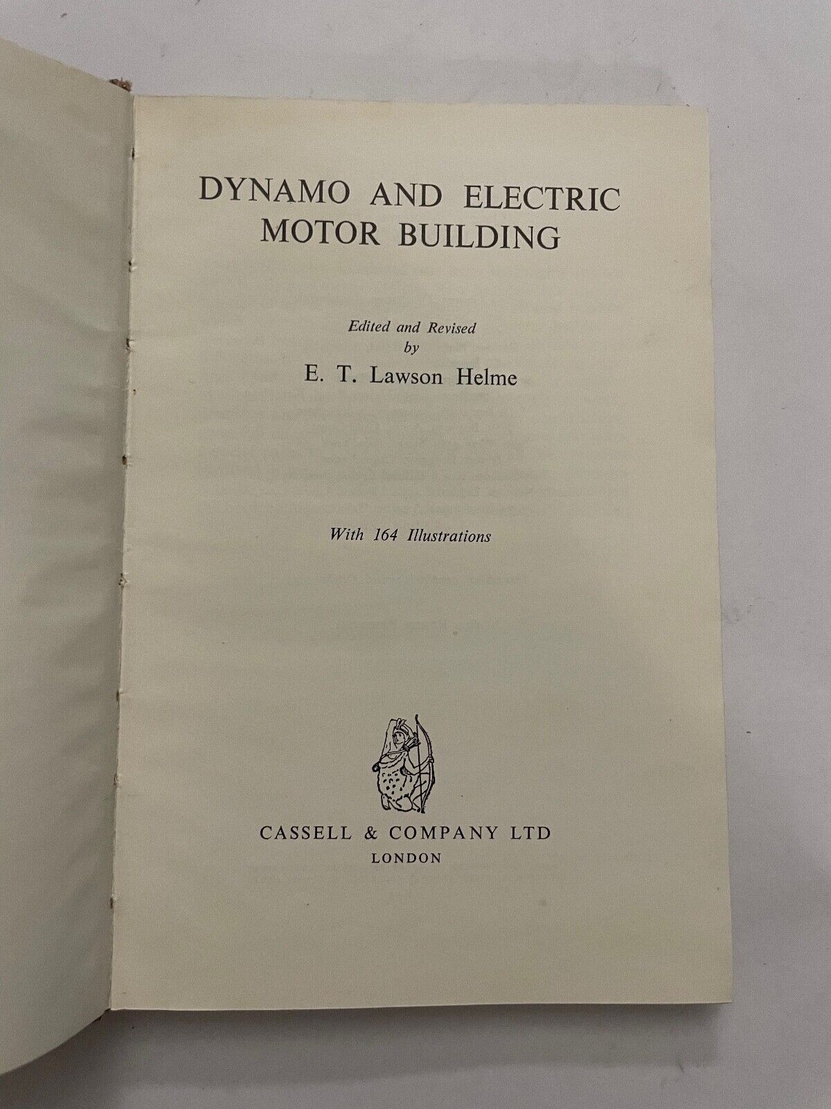 Dynamo and Electric Motor Building by Helme Cassell