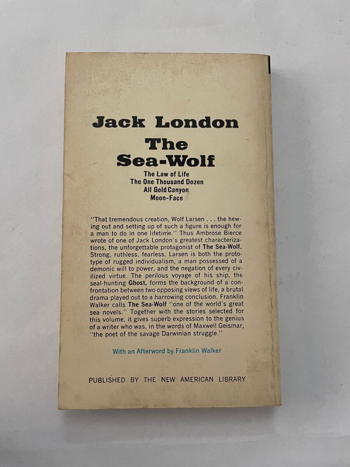 The Sea-Wolf by Jack London SIGNET