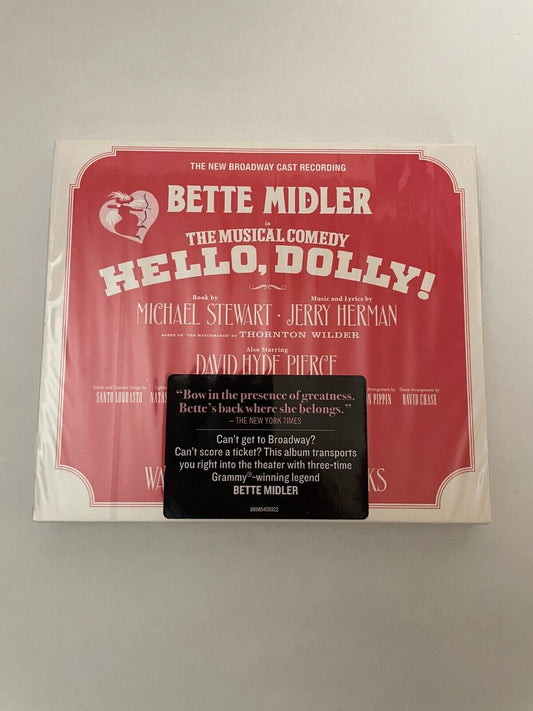 Hello, Dolly! by Bette Midler (CD, 2017) New SEALED