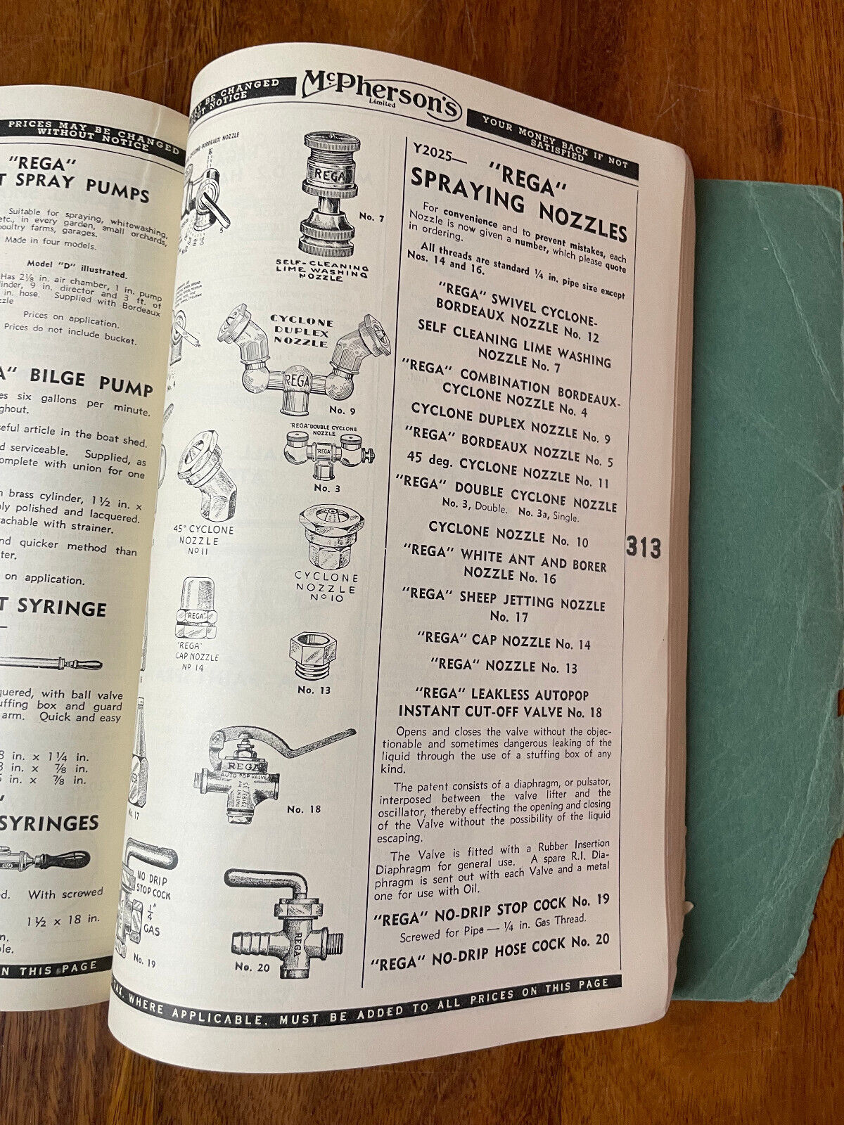 McPherson's Pty Ltd Tools and Machinery Catalogue 1949