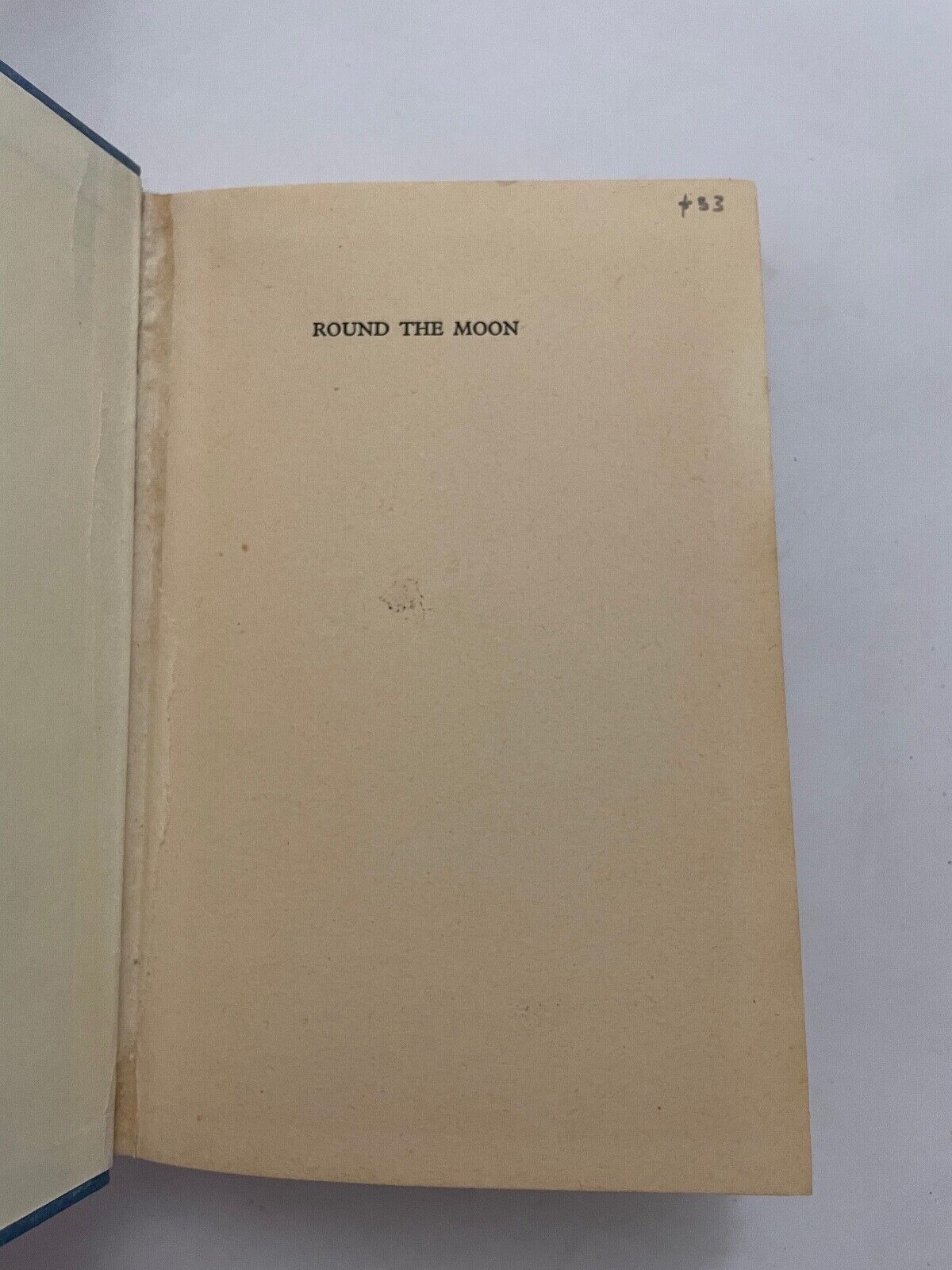 Round the Moon by Jules Verne, Fiction, Fantasy & Magic by Verne, Jules