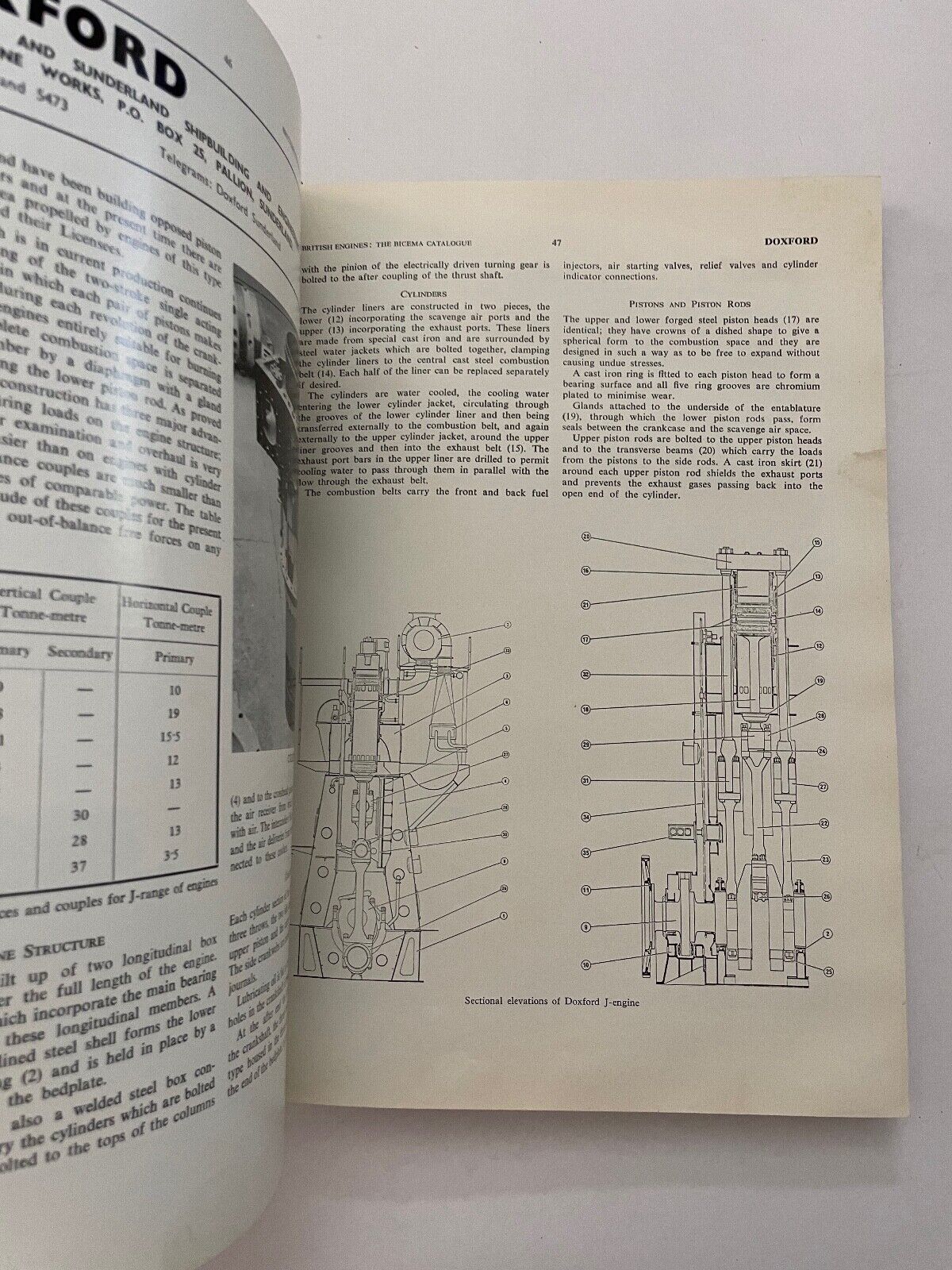 BRITISH ENGINES THE BICEMA CATALOGUE SEVENTH EDITION 1969 HB