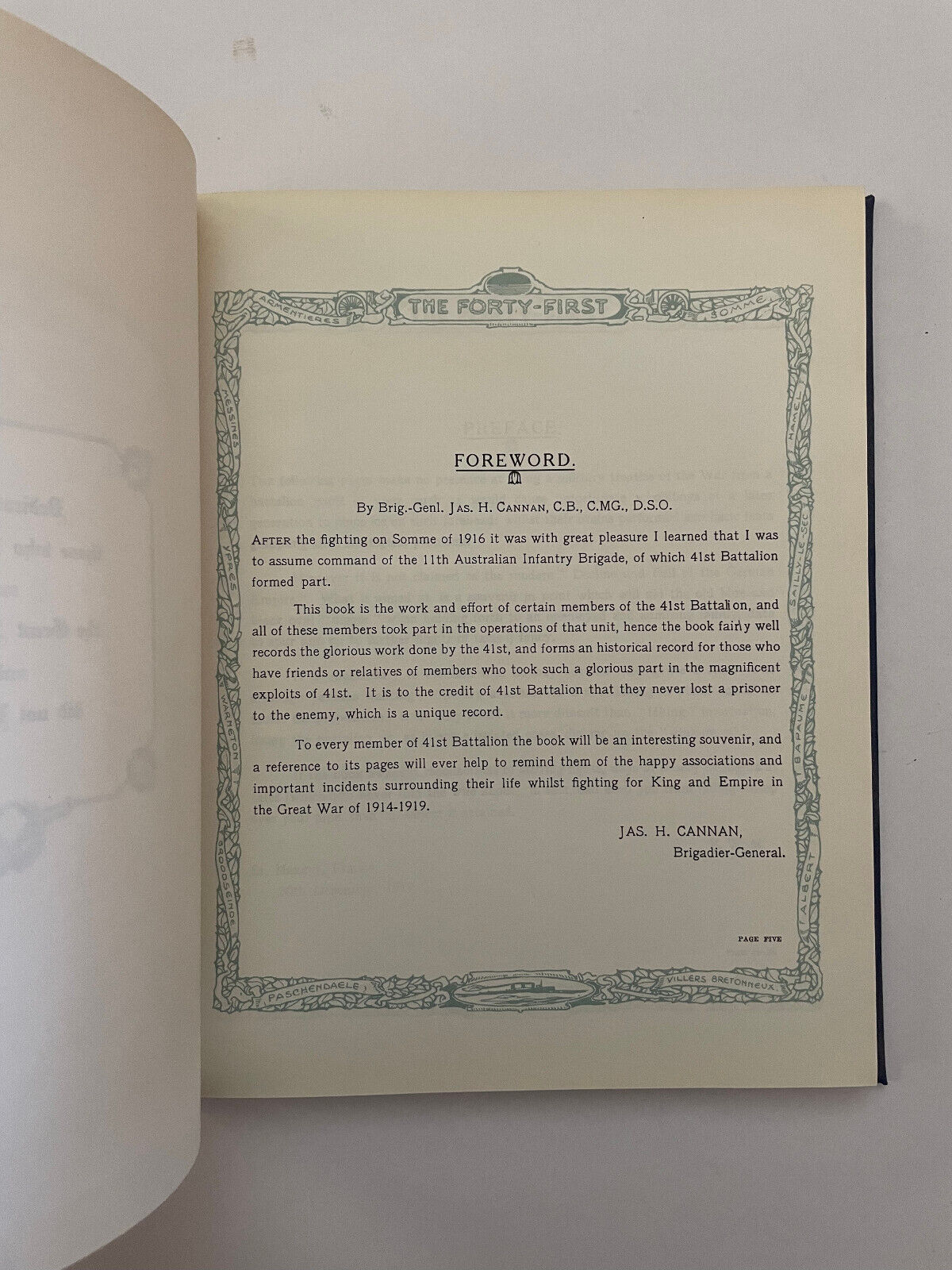 The Forty-First – Compiled by Members of the Intelligence Staff – 41st Battalion