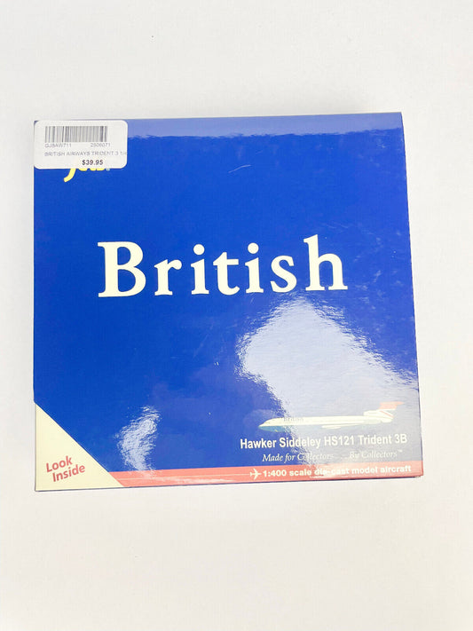 Gemini Jets 1/400 British Airways Hawker Siddeley Trident 3B GJBAW711 Red Tail