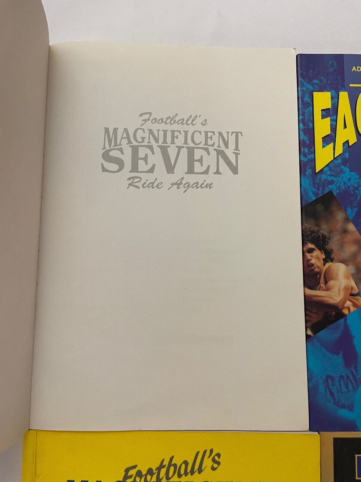 Magnificent Seven 1 & 2, Eaglesmania, From the Hart, 1992 envelopes x 2 - signed