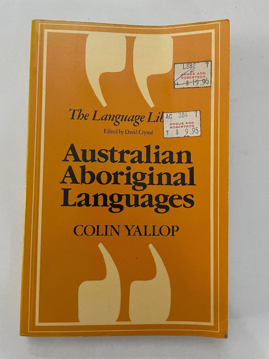 Australian Aboriginal Languages By Colin Yallop   (S4 B2)