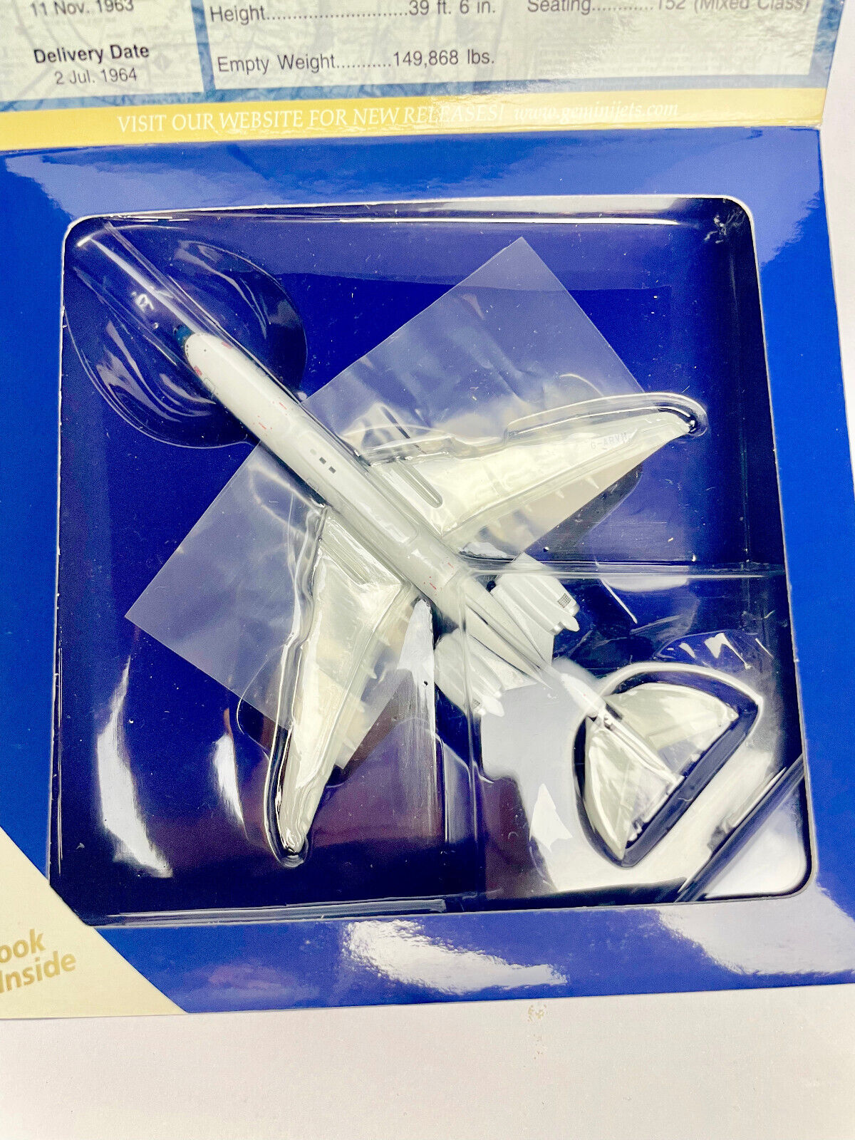 BOAC Vickers Standard VC10 G-ARVH Gemini 1:400