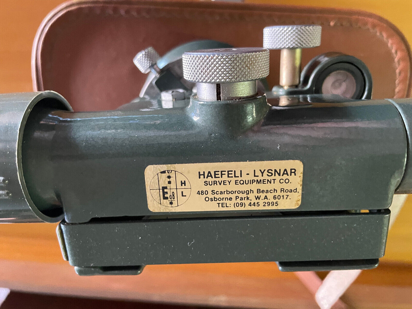 Watts & Son London Surveyors Level in Leather Case