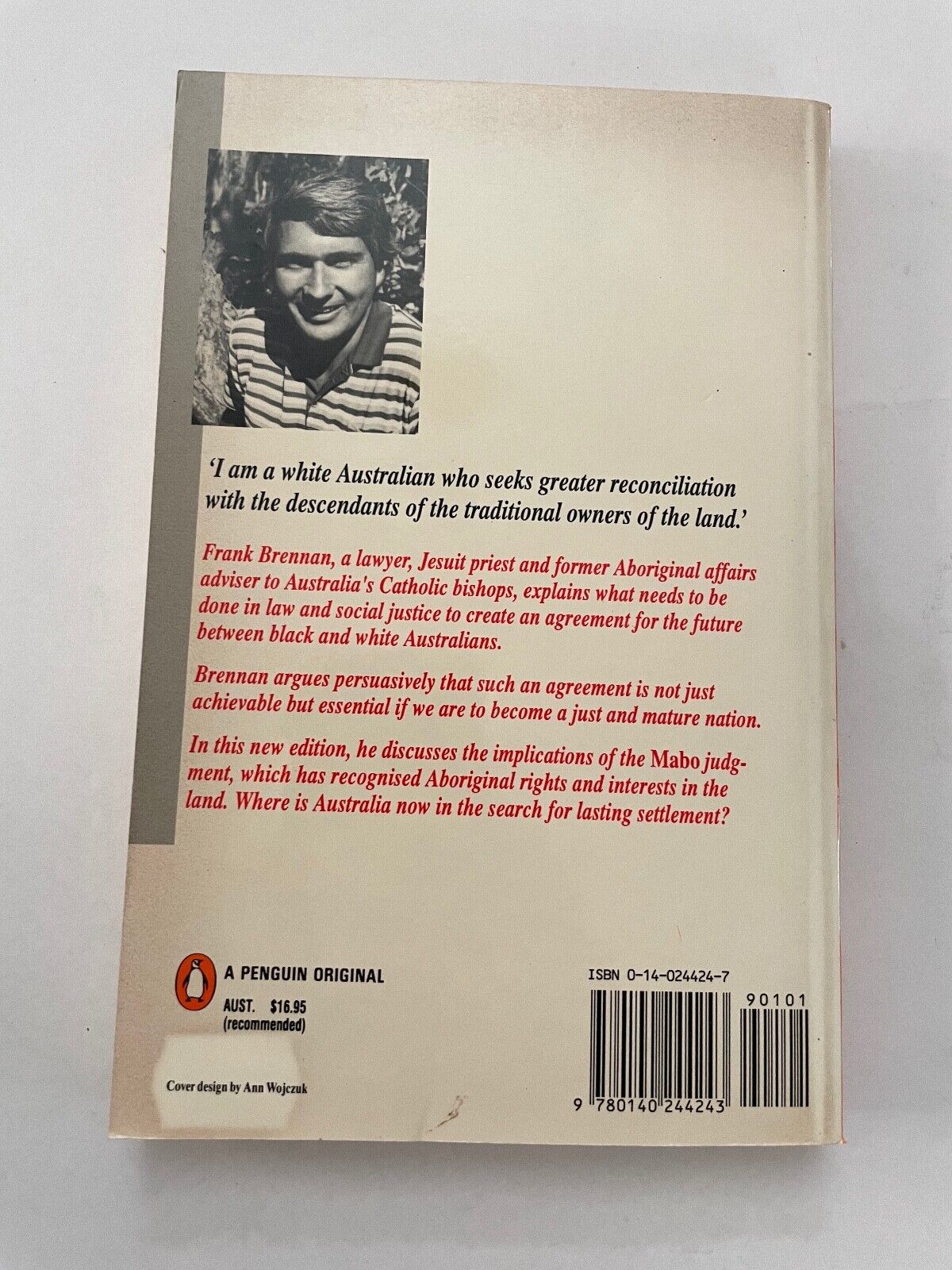 Sharing The Country By Frank Brennan 1991 Paperback Aborigines Rights Australia