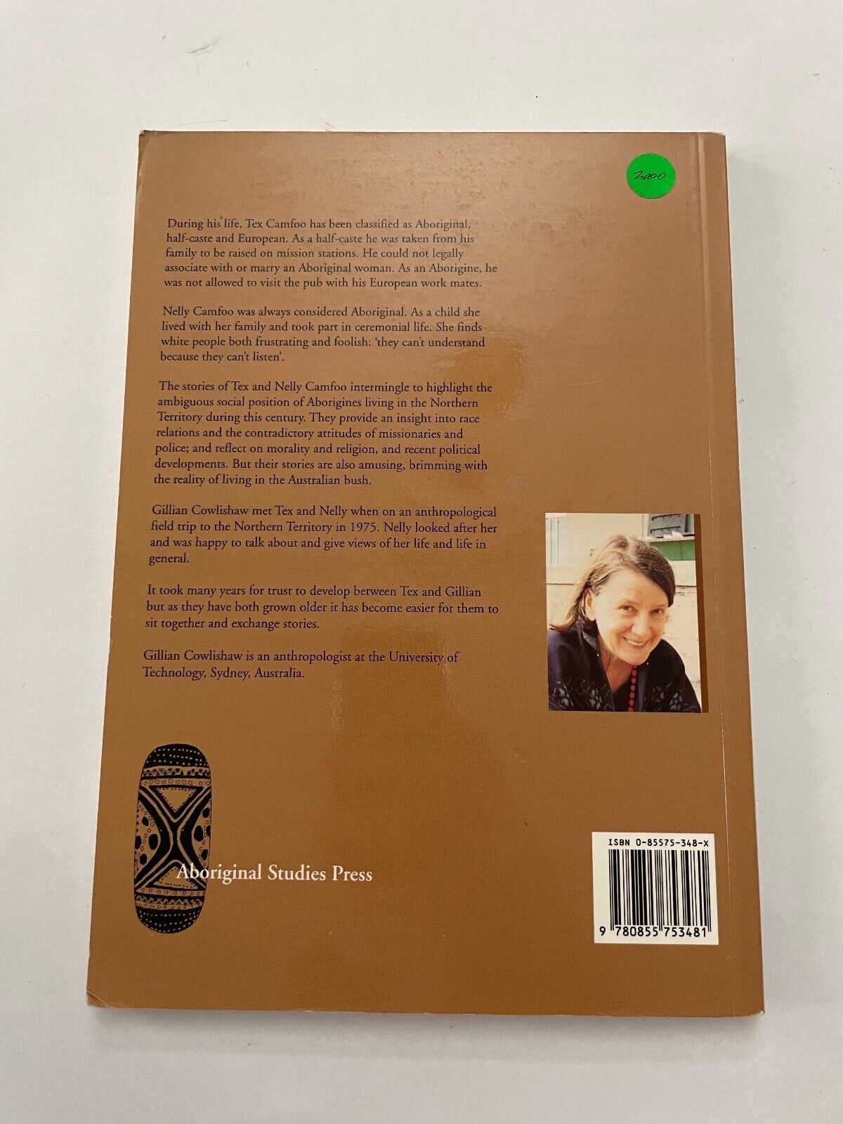 Love Against the Law: The Autobiographies of Tex and Nelly Camfoo by Tex Camfoo