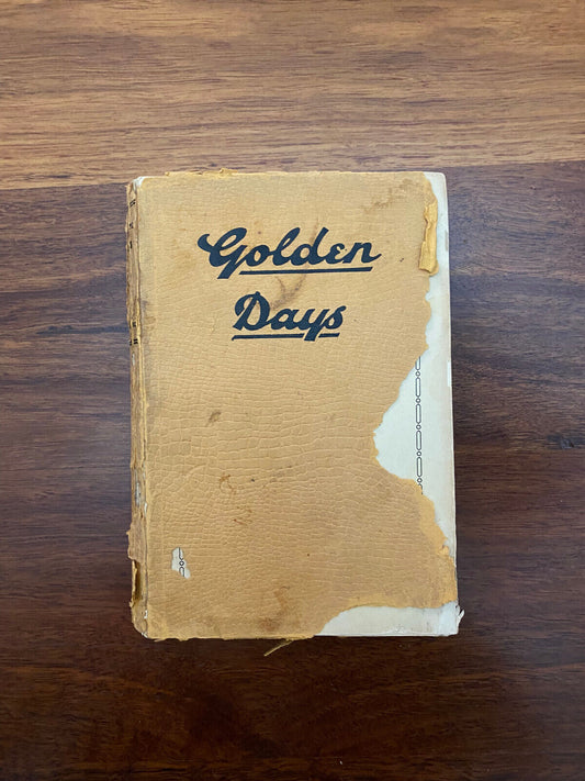 Golden Days by Jules Raeside (Softcover, 1929)