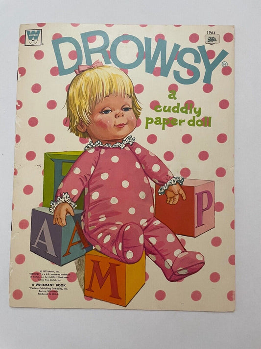 Drowsy A Cuddly Paper Doll cut-out dress-ups