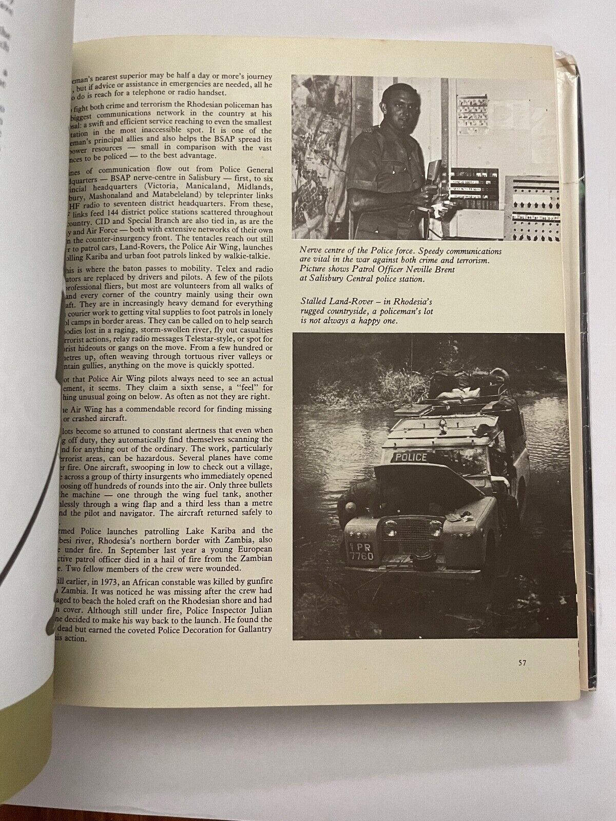 Contact: A tribute to those who serve Rhodesia by Lovett, John