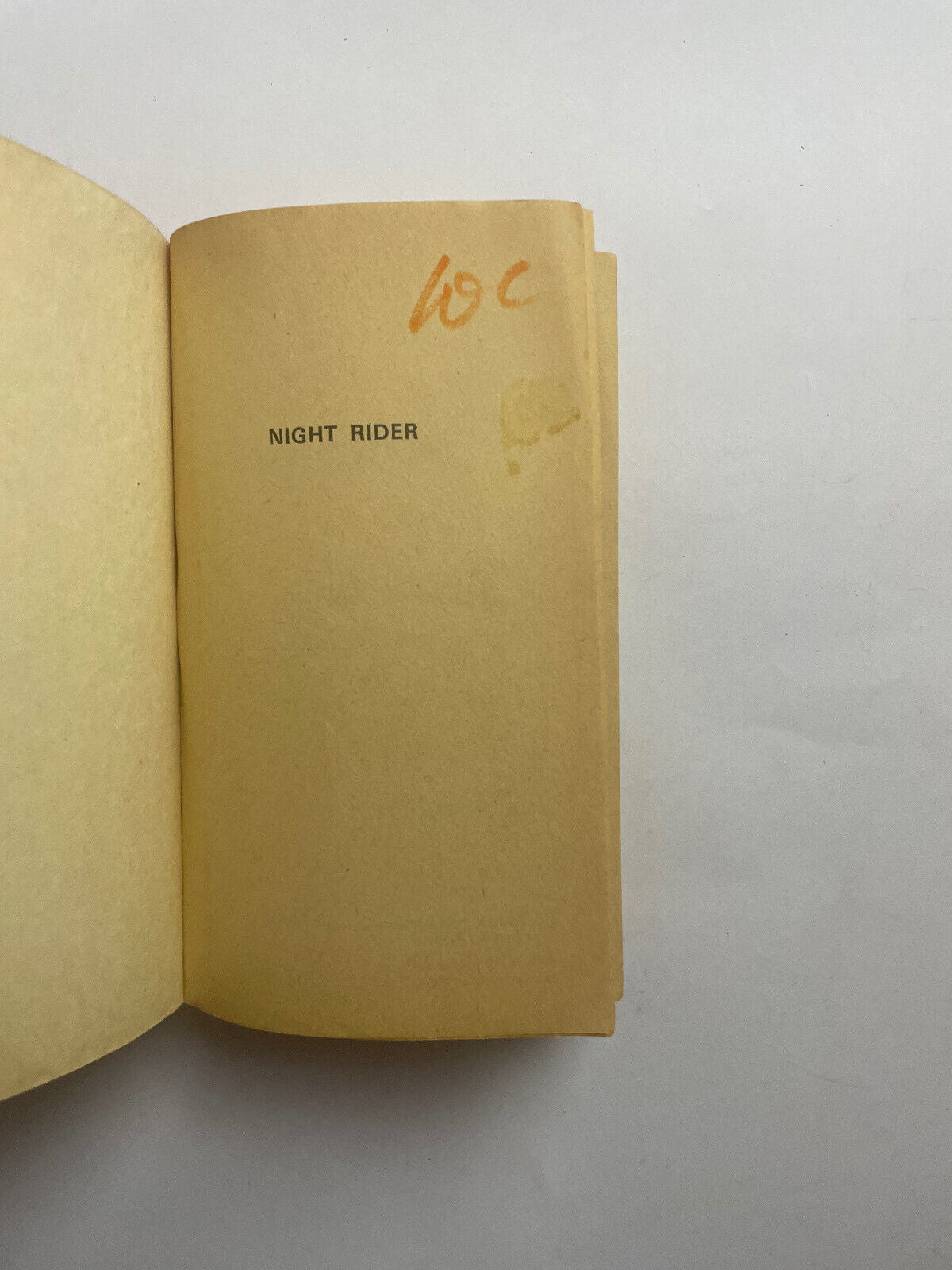 Robert Penn Warren Night Rider (Paperback)