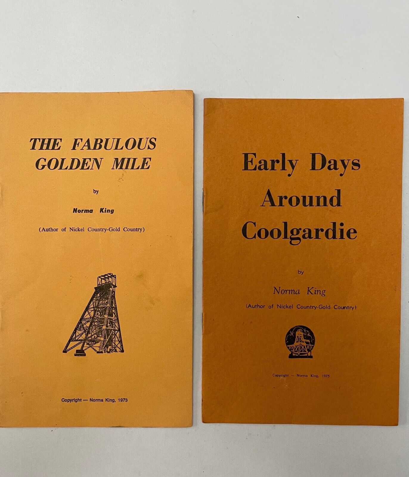 Early Days Around Coolgardie & Fabulous Golden Mile by Norma King