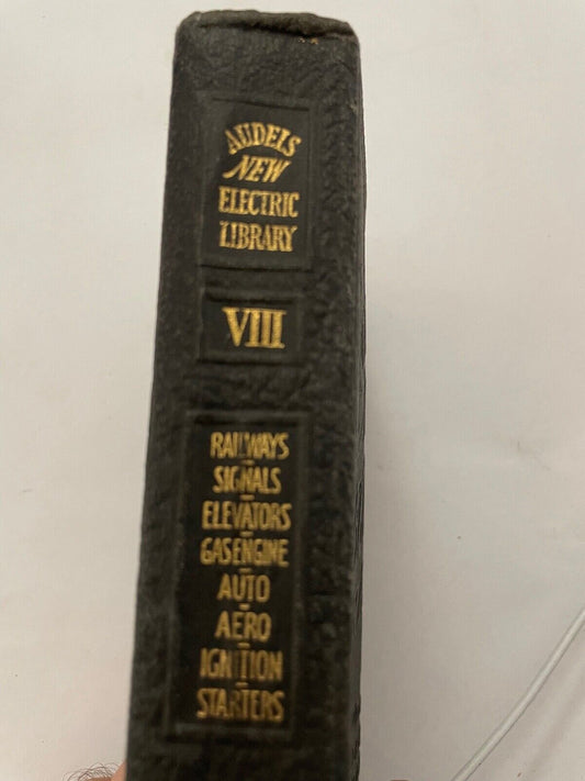 Audel's Electric Library Vol VIII