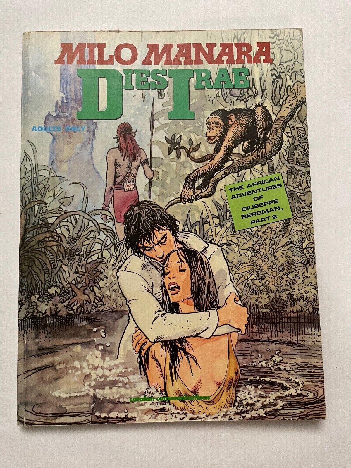 Dies Irae: The African Adventures of Giuseppe Bergman, Part 2 by Manara, Milo
