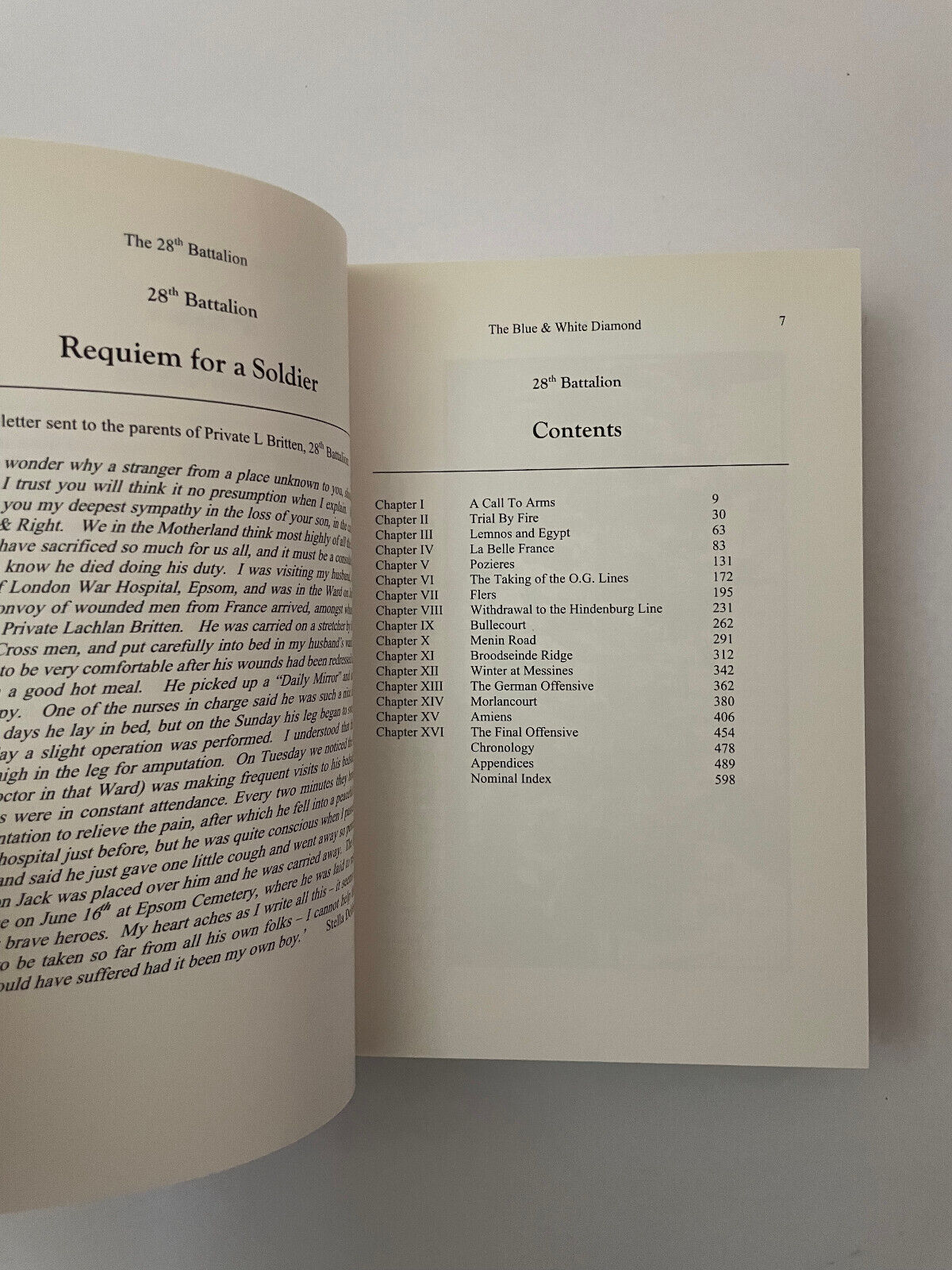 THE BLUE & WHITE DIAMOND by Neville Browning