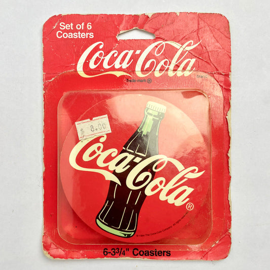 Coca-Cola - Vintage 1997 - Set Of 6 Coasters USA