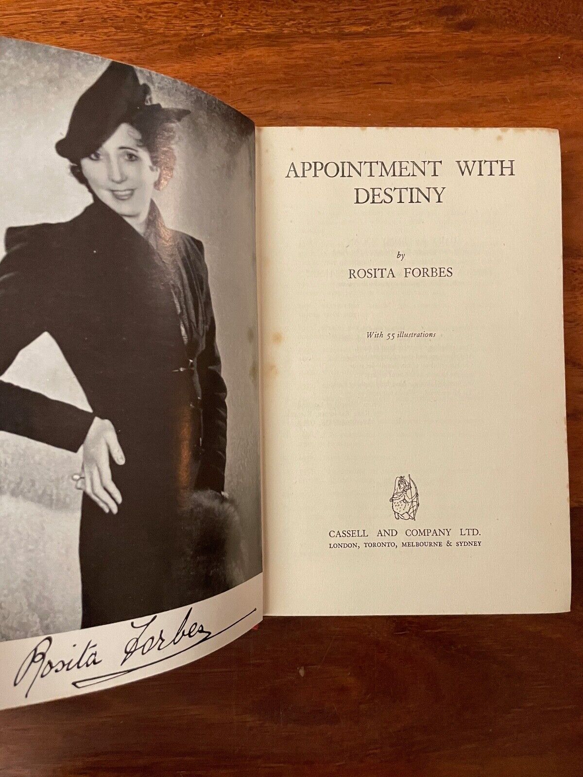 Appointment with Destiny by Rosita Forbes (Hardcover, 1946) 1st edition