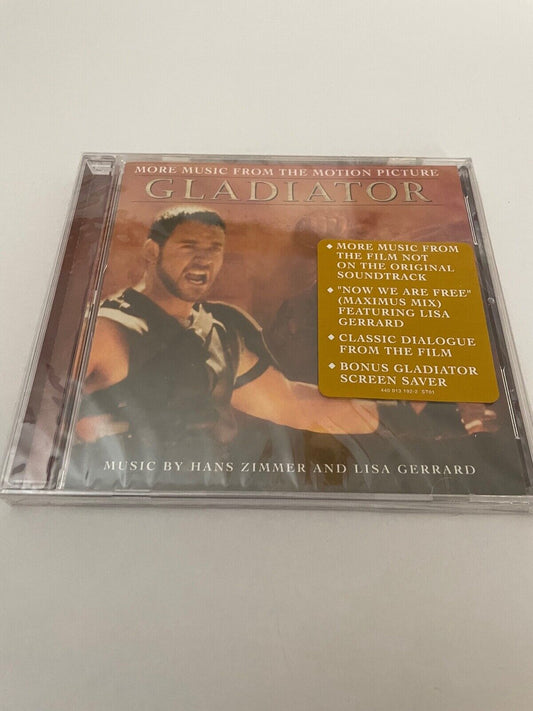 Gladiator: More Music From the Motion Picture by Hans Zimmer/Lisa Gerrard NEW