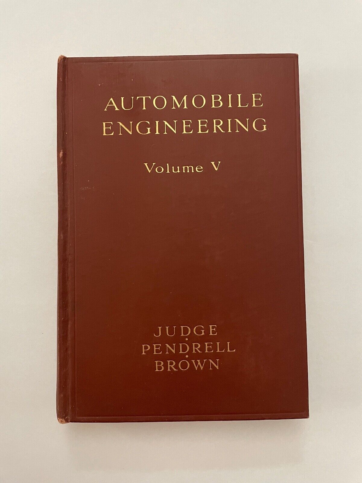 Automobile Engineering Vol IV and Vol V (two volumes) Kerr Thomas
