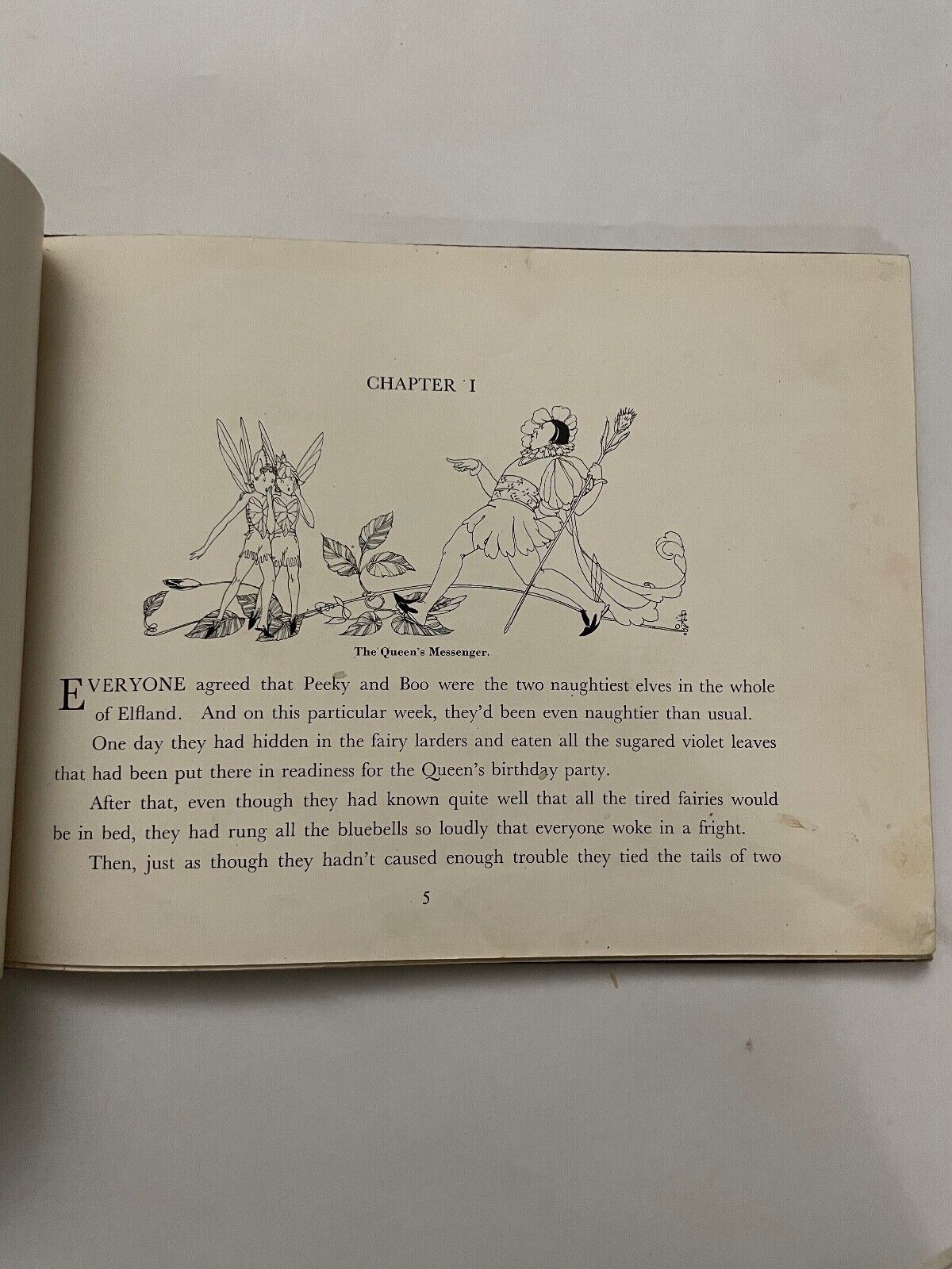 An Elfin Tale by Mabel Dean & Anne Rochester (Hardcover, 1946)