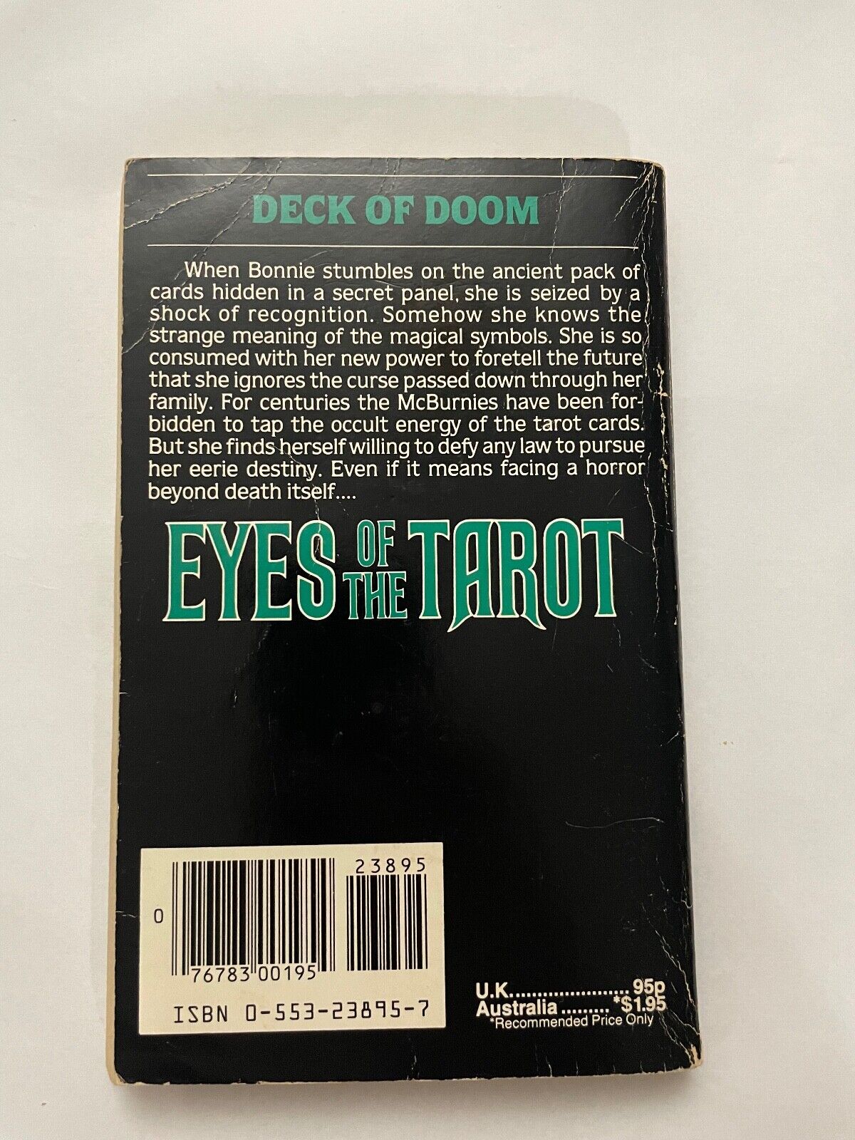 Eyes of the Tarot (Dark Forces) by Coville Bruce (Paperback, 1983) 1st ed scarce