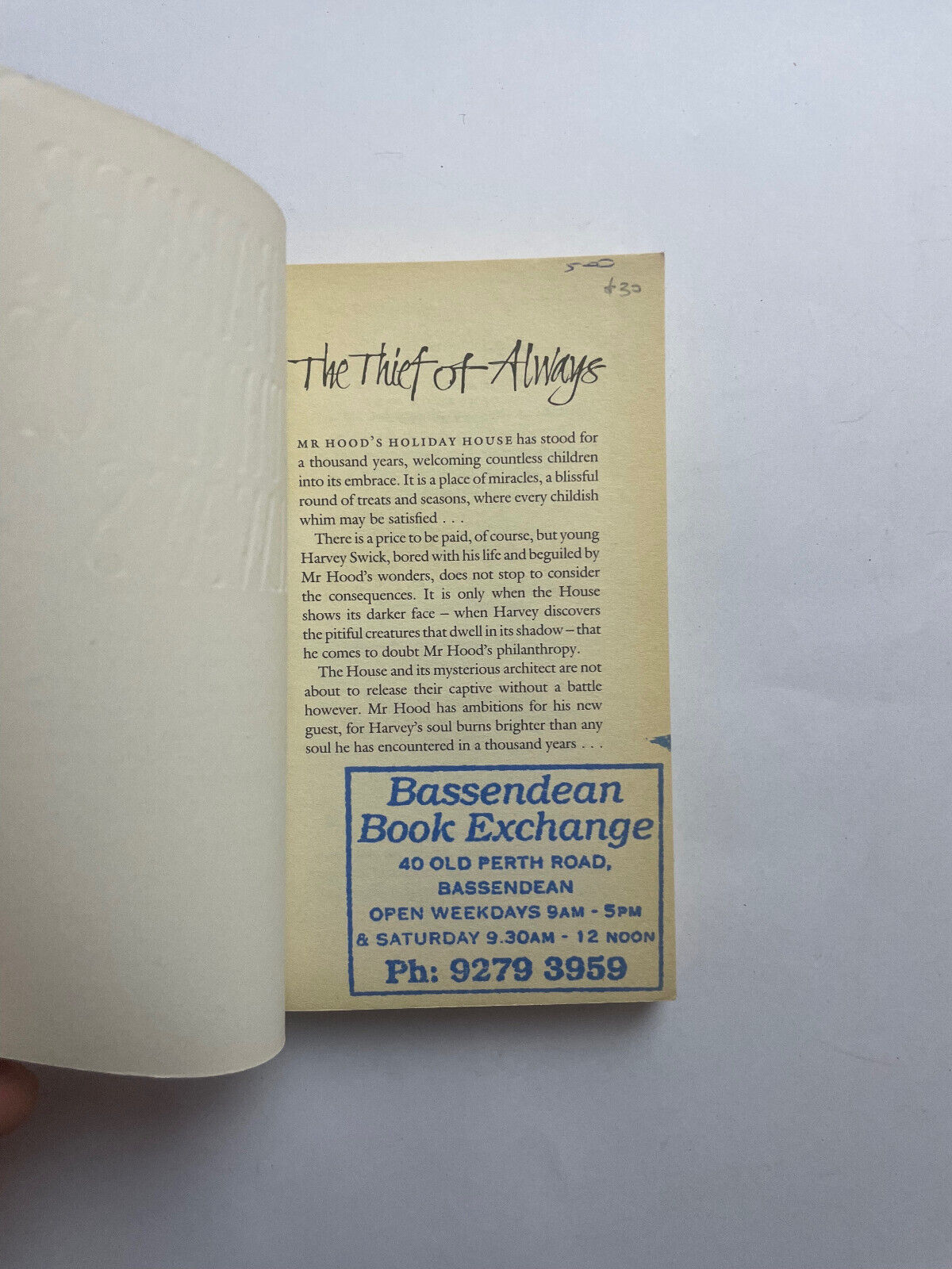 The Thief of Always By Clive Barker (Paperback, 1993)