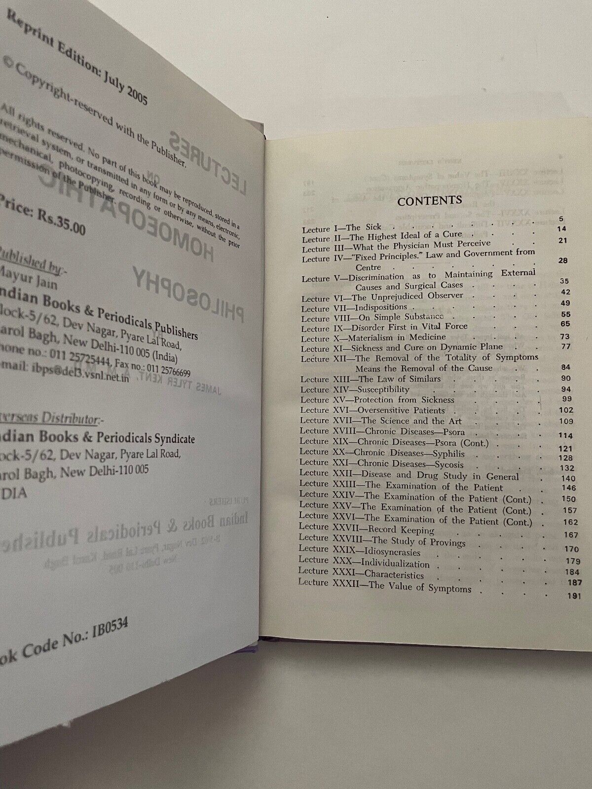 Lectures on Homeopathic Philosophy by James Tyler Kent