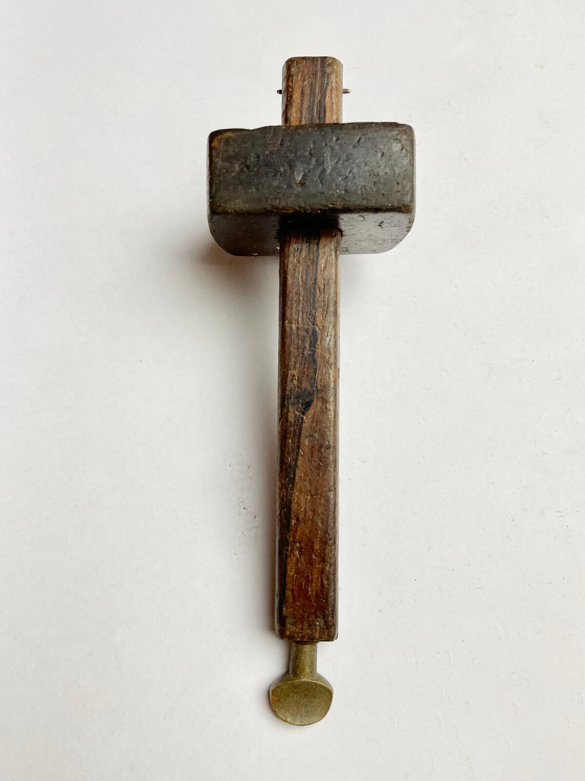 Antique Brass & Rosewood 8" Scribe