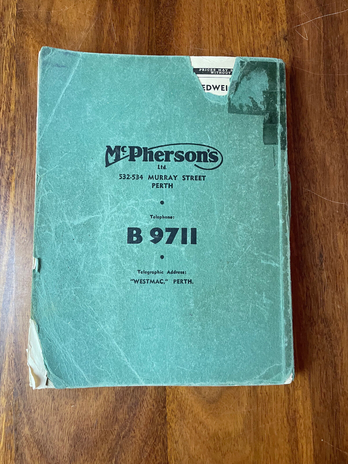 McPherson's Pty Ltd Tools and Machinery Catalogue 1949