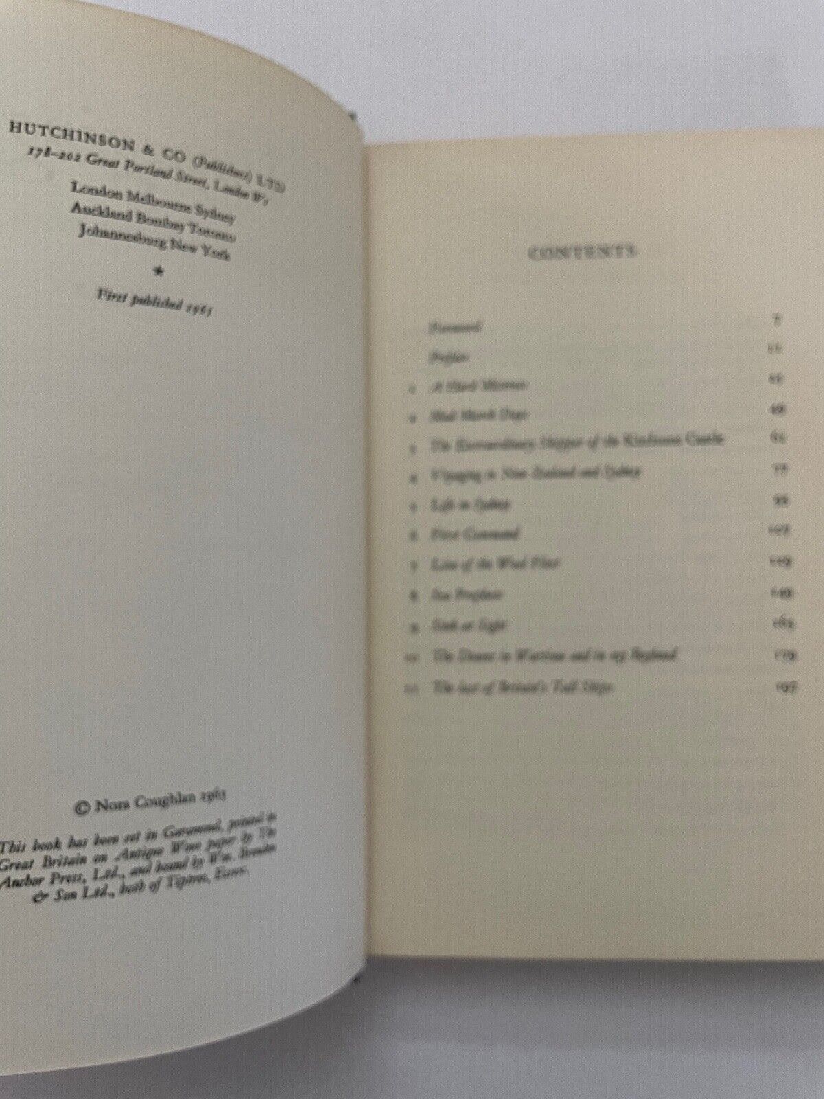 Voyaging: Fifty Years on the Seven Seas in Sail by James William Holmes