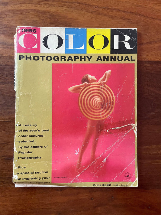 Color Photography Annual 1956 Edition Popular Photography, Film & Camera Tips