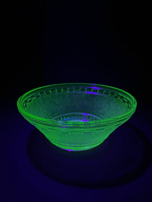 Small Uranium Glass Bowl