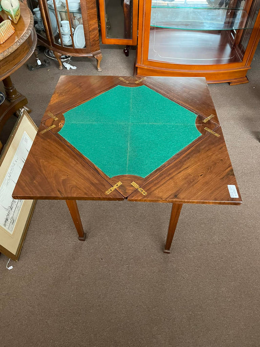 Edwardian museum gaming table