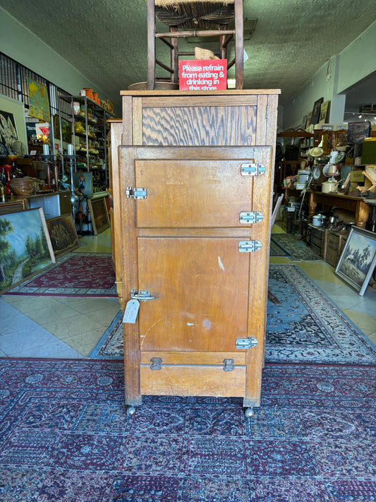 Restorable Vintage Ice Chest