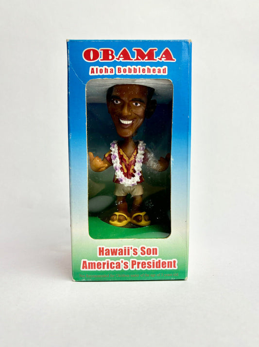 Barack Obama Aloha Bobblehead - Hawaii's Son America's President