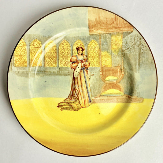 Vintage Royal Doulton “Katherine”  Collection Series Plate (24cm)