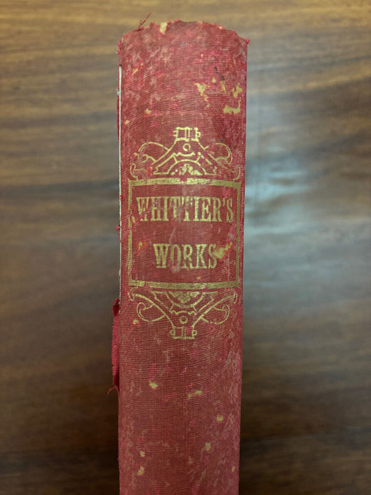 The Poetical Works of John Greenleaf Wittier