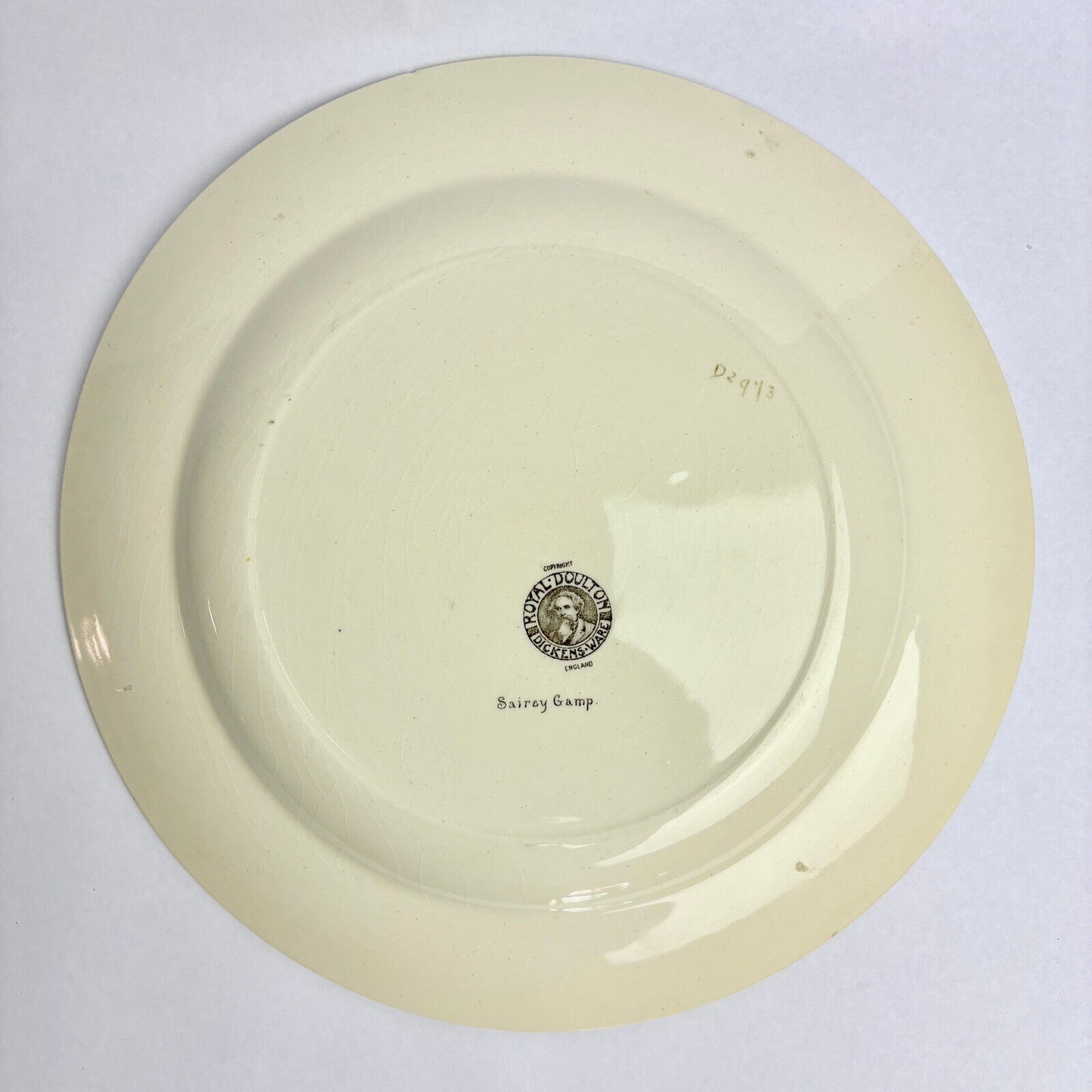 Royal Doulton - Sairey Gamp Dickens Ware Plate 26cm