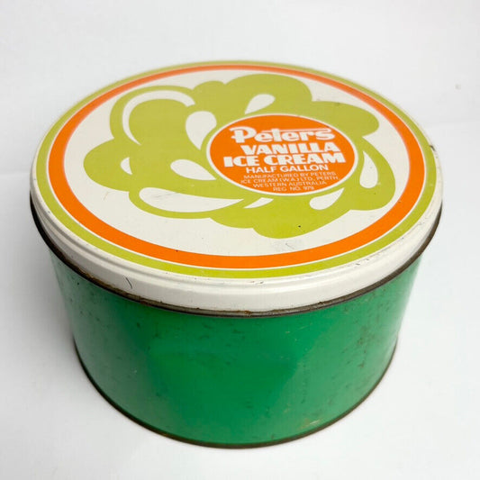 Vintage Peters Ice Cream Tin