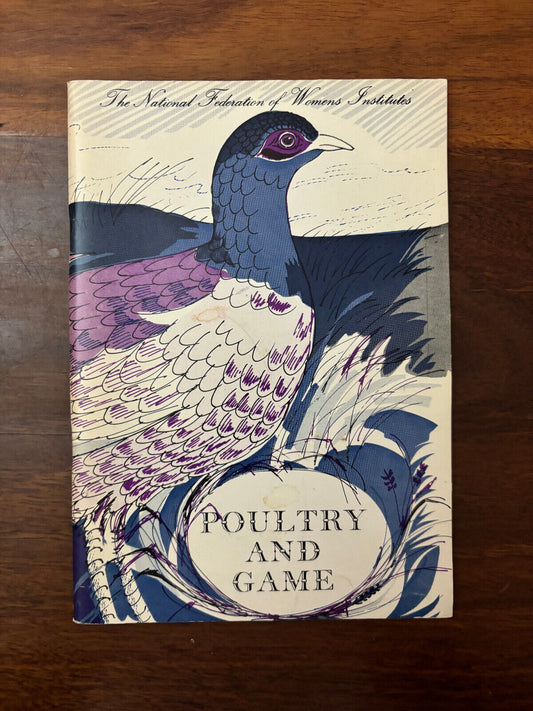 The Women’s Institute Poultry And Game Recipe Book Rachel Ryan 1976 PB