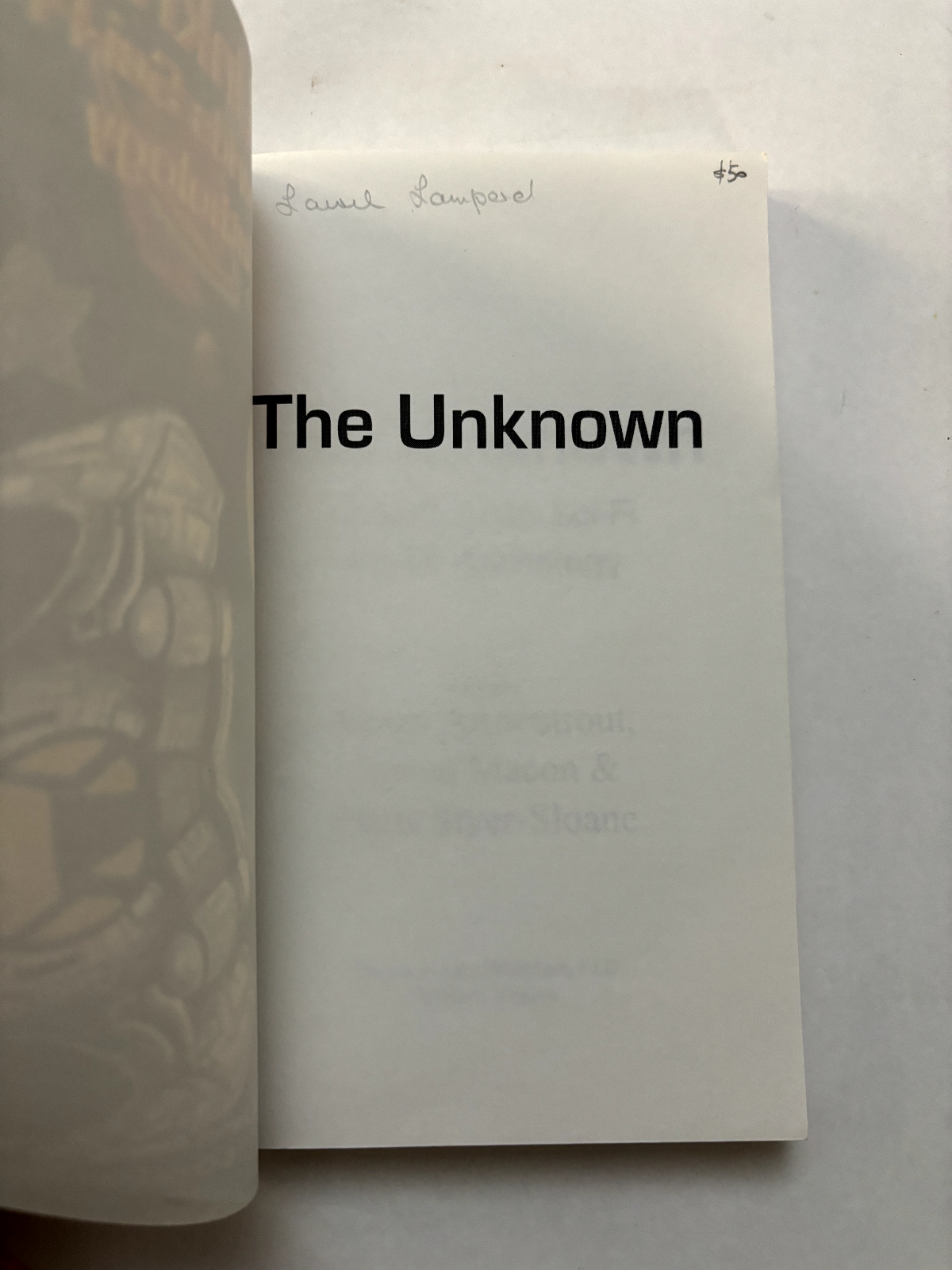 The Unknown Otherworlds Sci-Fi 2003  by James Armentrout