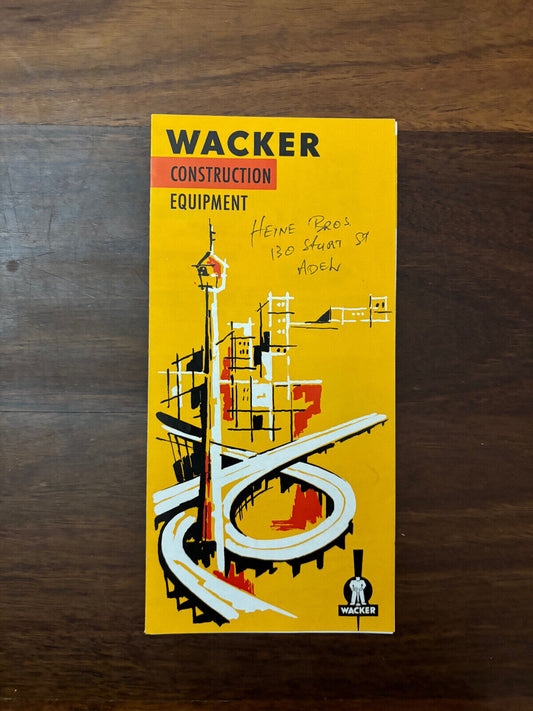 Wacker Construction Equipment Brochure