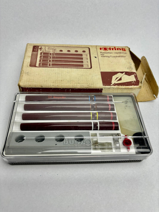 Vintage rOtring 4pen set (boxed)