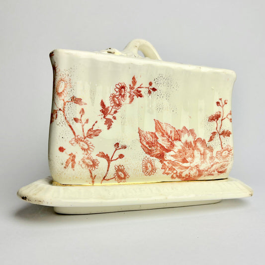 Large Victorian Cheese Dish and Cover