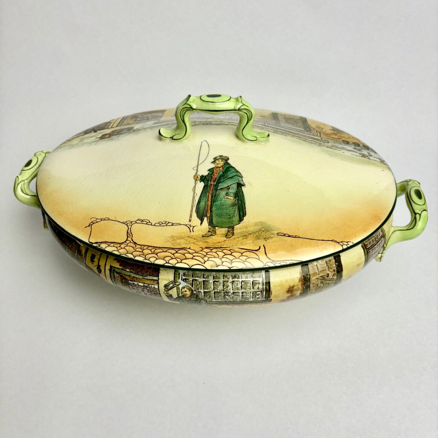 Royal Doulton Dickens Ware Tureen Bill Sykes Mr Squeers
