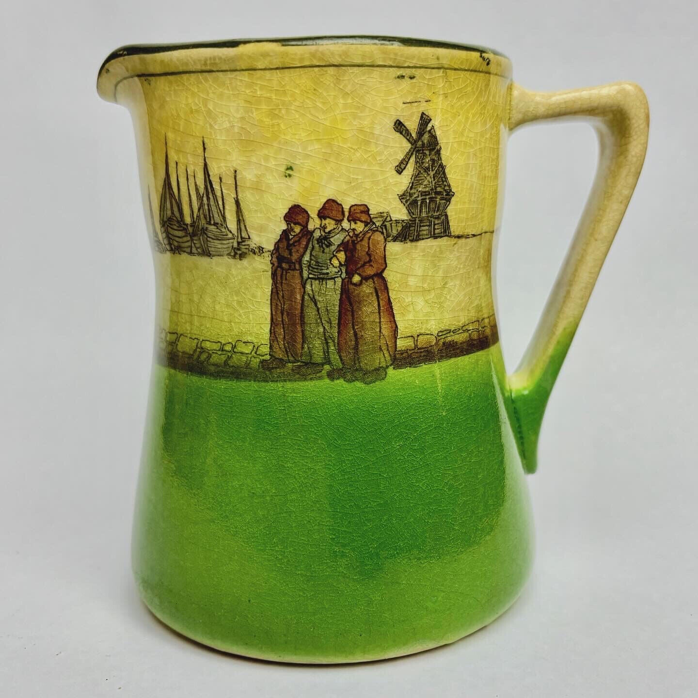 Royal Doulton Dutch A Harlem Milk Jug D1886 Seriesware Charles Noke 14cm